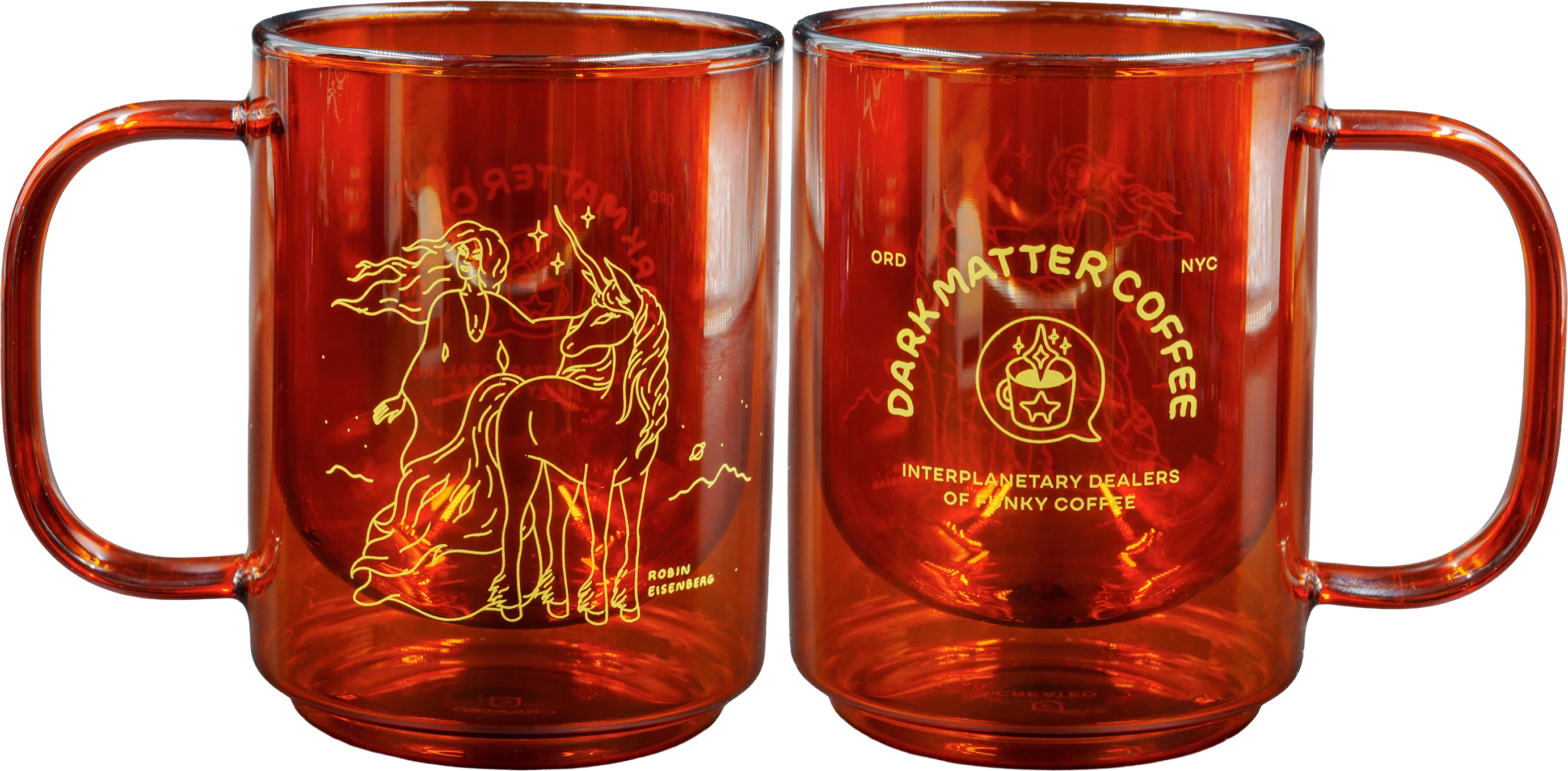 Robin Eisenberg Glass Mug 2-Pack - Image 3